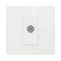 BG Evolve Pearl White Co-axial Socket PCDCL60W