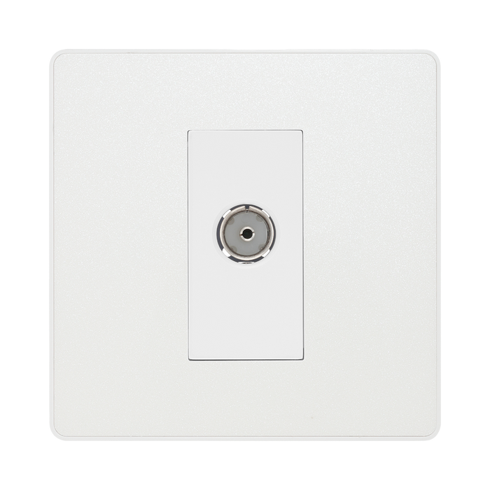 BG Evolve Pearl White Co-axial Socket PCDCL60W