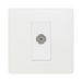 BG Evolve Pearl White Co-axial Socket PCDCL60W