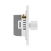 BG Evolve Pearl White 4G Dimmer Switch PCDCL84W – side view
