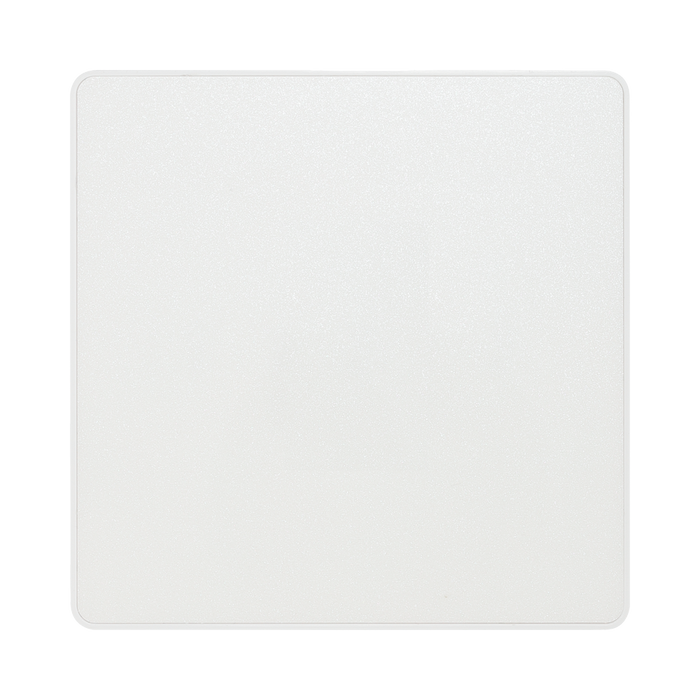BG Evolve Pearl White Single Blank Plate PCDCL94W