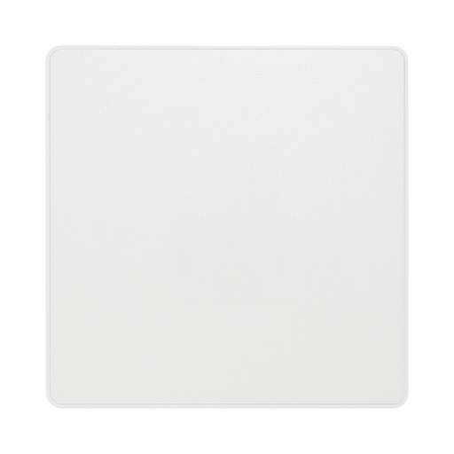 BG Evolve Pearl White Single Blank Plate PCDCL94W