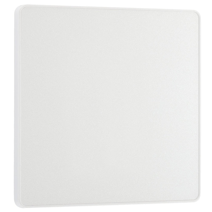 BG Evolve Pearl White Single Blank Plate PCDCL94W - view 2