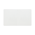 BG Evolve Pearl White Double Blank Plate PCDCL95W