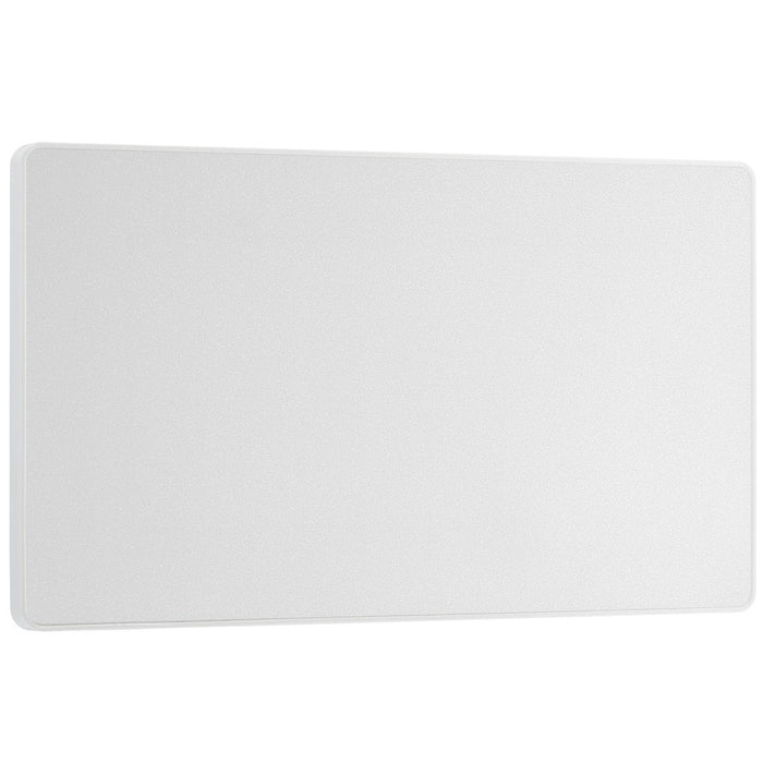 BG Evolve Pearl White Double Blank Plate PCDCL95W - view 2