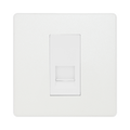 BG Evolve Pearl White Master Telephone Socket PCDCLBTM1W