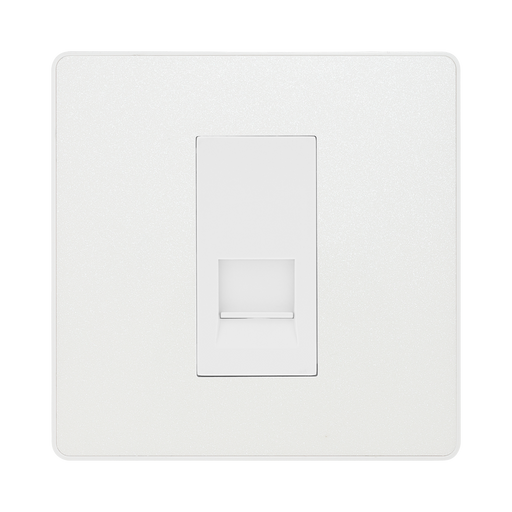BG Evolve Pearl White Master Telephone Socket PCDCLBTM1W