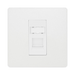 BG Evolve Pearl White RJ45 Cat6 Data Outlet PCDCLRJ4516W