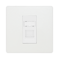 BG Evolve Pearl White RJ45 Cat5E Data Outlet PCDCLRJ451W