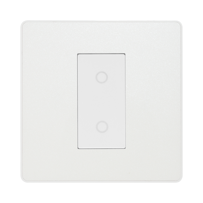 BG Evolve Pearl White 1G  Master Touch Dimmer Switch PCDCLTDM1W