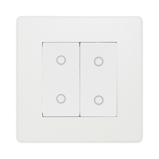 BG Evolve Pearl White 2G Master Touch Dimmer Switch PCDCLTDM2W