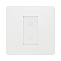 BG Evolve Pearl White 1G Secondary Touch Dimmer Switch PCDCLTDS1W
