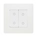 BG Evolve Pearl White 2G Secondary Touch Dimmer Switch PCDCLTDS2W