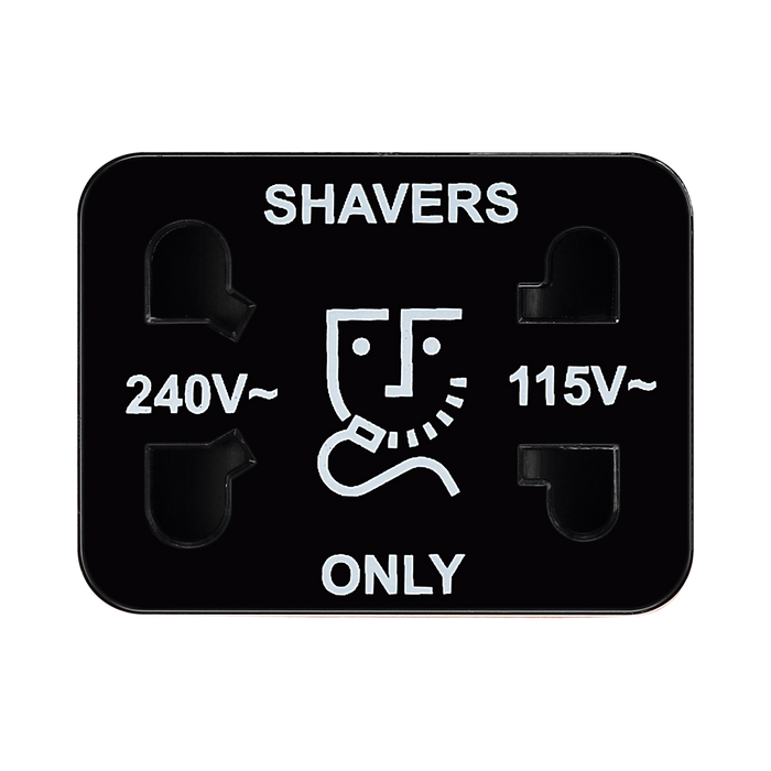 BG Evolve Polished Copper Dual Voltage Shaver Socket PCDCP20B