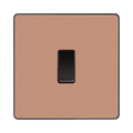 BG Evolve Polished Copper 20A Double Pole Switch PCDCP30B