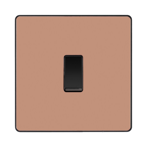BG Evolve Polished Copper 20A Double Pole Switch PCDCP30B