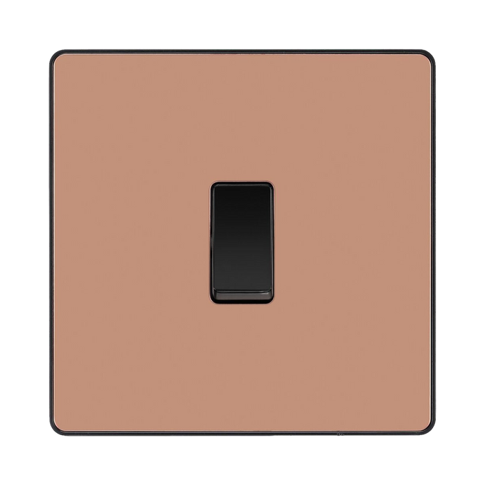 BG Evolve Polished Copper 20A Double Pole Switch PCDCP30B