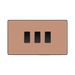BG Evolve Polished Copper 3G Intermediate Switch PCDCP4313B