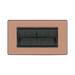 BG Evolve Polished Copper 4G Brush Outlet PCDCP4GBRB