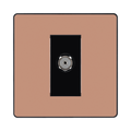 BG Evolve Polished Copper Co-Axial Socket PCDCP60B