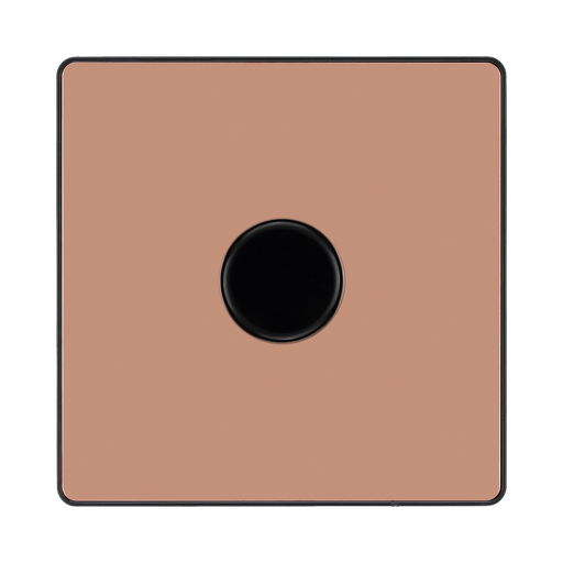 BG Evolve Polished Copper 1G Dimmer Switch PCDCP81B