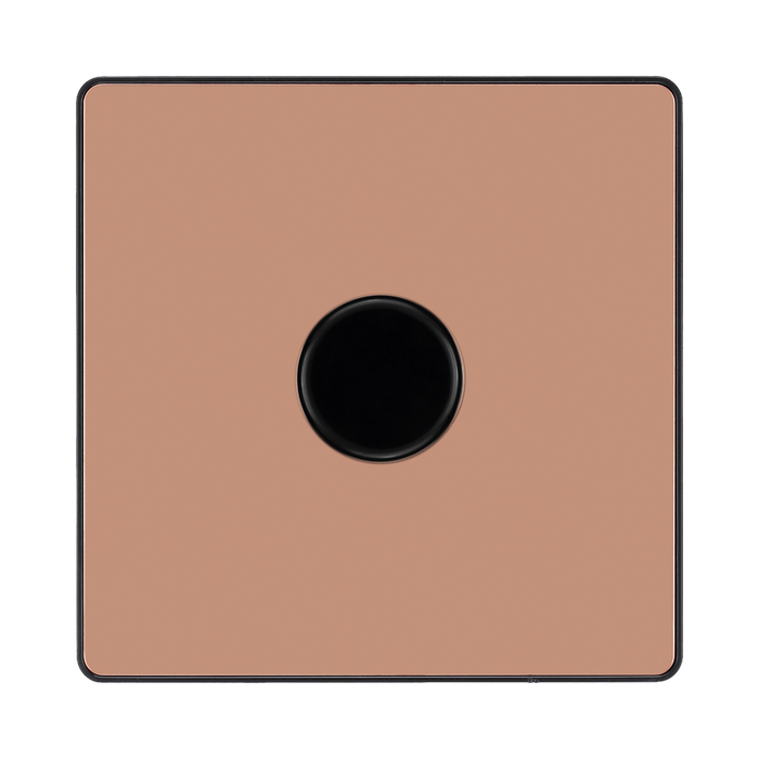 BG Evolve Polished Copper 1G Dimmer Switch PCDCP81B