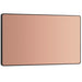 BG Evolve Polished Copper Double Blank Plate PCDCP95B - view 2