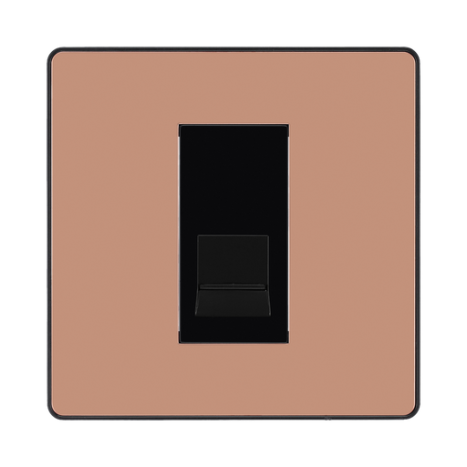 BG Evolve Polished Copper Master Telephone Socket PCDCPBTM1B