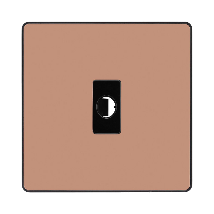 BG Evolve Polished Copper Flex Outlet PCDCPFLEXB
