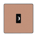 BG Evolve Polished Copper Flex Outlet PCDCPFLEXB