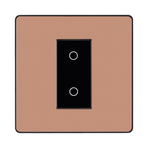 BG Evolve Polished Copper 1G Master Touch Dimmer Switch PCDCPTDM1B