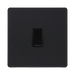 BG Evolve Matt Black Intermediate Light Switch PCDMB13B