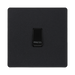 BG Evolve Matt Black 10A Retractive Press Switch PCDMB14B