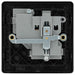 BG Evolve Matt Black 13A Single Socket PCDMB21B - view 4