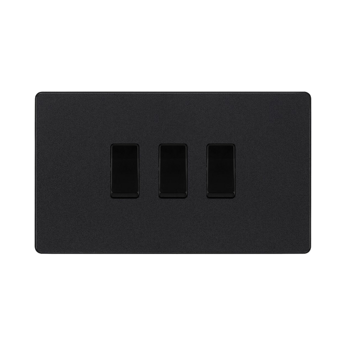 BG Evolve Matt Black 3G Intermediate Combination Switch