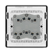 BG Evolve Matt Black 3G 2W Light Switch PCDMB43B - view 4