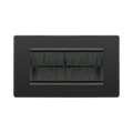 BG Evolve Matt Black 4G Cable Brush Outlet PCDMB4GBRB