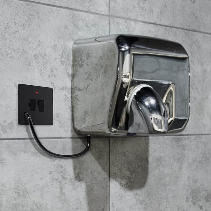 BG Evolve Matt Black 13A Switched Spur with LED and Flex Outlet PCDMB52B - view 7