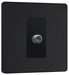 BG Evolve Matt Black Satellite Socket PCDMB61B - view 2