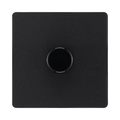 BG Evolve Matt Black 1G Dimmer Switch PCDMB81B
