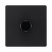 BG Evolve Matt Black 1G Dimmer Switch PCDMB81B