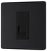 BG Evolve Matt Black Master Telephone Socket PCDMBBTM1B - view 3