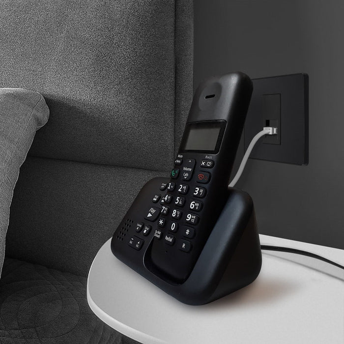 BG Evolve Matt Black Secondary Telephone Socket PCDMBBTS1B - view 5