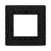 BG Evolve Matt Black 2G Euro Module Plate PCDMBEMS2B - view 4