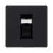 BG Evolve Matt Black RJ45 Cat5E Data Outlet PCDMBRJ451B