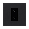 BG Evolve Matt Black 1G  Master Touch Dimmer Switch PCDMBTDM1B