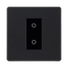 BG Evolve Matt Black 1G  Master Touch Dimmer Switch PCDMBTDM1B