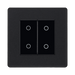 BG Evolve Matt Black 2G Master Touch Dimmer Switch PCDMBTDM2B