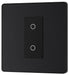 BG Evolve Matt Black 1G Secondary Touch Dimmer Switch PCDMBTDS1B - view 3