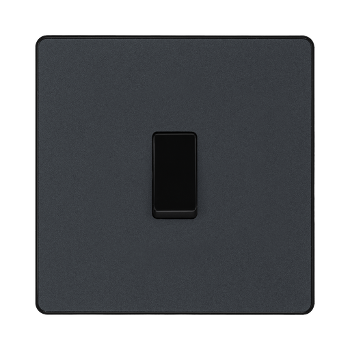 BG Evolve Matt Grey Intermediate Light Switch PCDMG13B